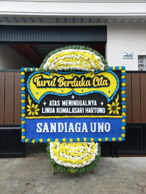 Papan Bunga Duka di Mangkubumi