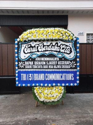 Papan Bunga Duka di Mangkubumi